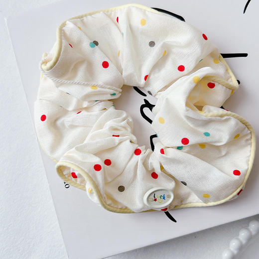 新款小清新彩色波点发圈-纪念日百货门店同款169394332 商品图3