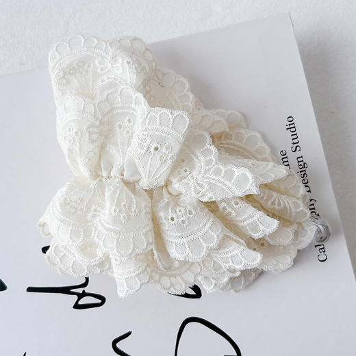 甜美风花边蕾丝香蕉夹发夹-纪念日百货门店同款169256765 商品图2