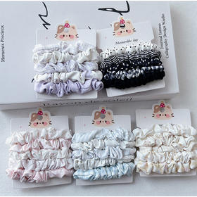 小清新风小布圈发圈（5个）-纪念日百货门店同款169495029