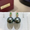 10-11mm大溪地珍珠耳坠 商品缩略图3