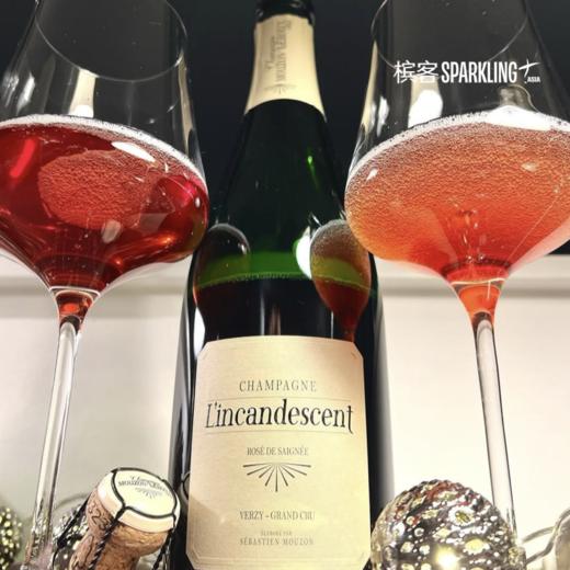 Mouzon-Leroux&Fils L'Incandescent Rosé de Saignée Extra Brut 慕泽拉鲁白热发光放血法桃红香槟起泡葡萄酒 商品图2