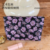 黑底紫花收纳包 商品缩略图2