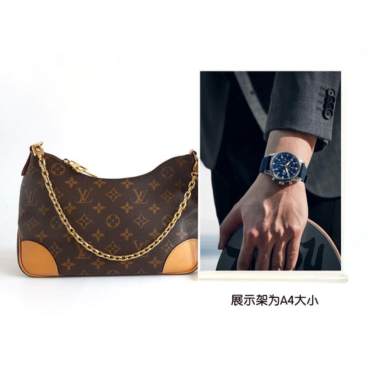【95新】LV路易威登M45832 老花Boulogne黄牛角包单肩包女士100226AK20 商品图9