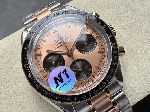 N1 Factory 欧米茄 透底 超霸系列月球表3861机芯
搭配新款5珠表带，每排五片拱形表节的表链带，佩戴舒适度和质感有更好体验。整个手表基于正品original 原版开模的精品 无可挑剔❕❕❕ 商品图7