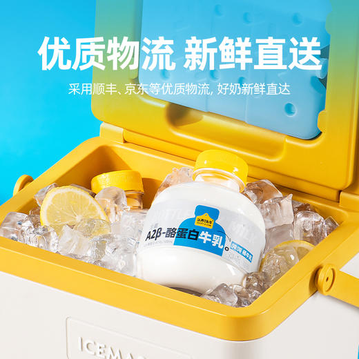 认养一头牛 冷藏A2 β-酪蛋白 吨吨桶牛乳 460g（多规格） 商品图0