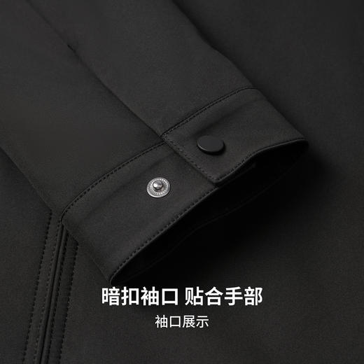 【合体版】圣得西高端商务行政夹克外套男款2026新款春季翻领上衣 商品图11