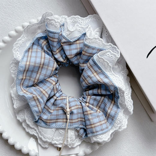 韩系小众高级慵懒感大肠发圈-纪念日百货门店同款169494860 商品图2