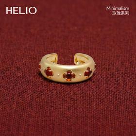 含晖·玲珑系列-镂空宝石戒指