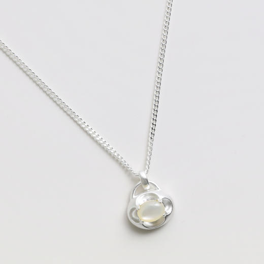 含晖·玲珑系列-镂空宝石项链 商品图13