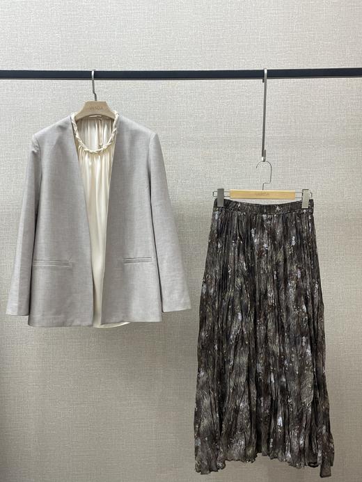 米杏色极简西服 商品图3