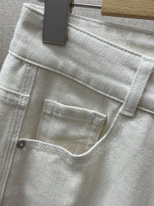 进口米白牛仔裤 商品图2
