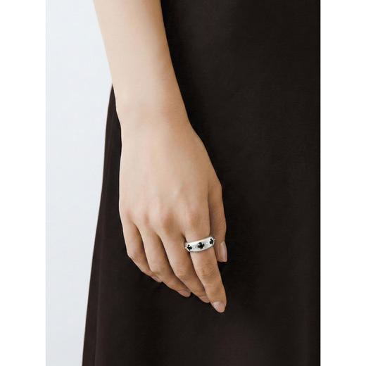 含晖·玲珑系列-镂空宝石戒指 商品图2