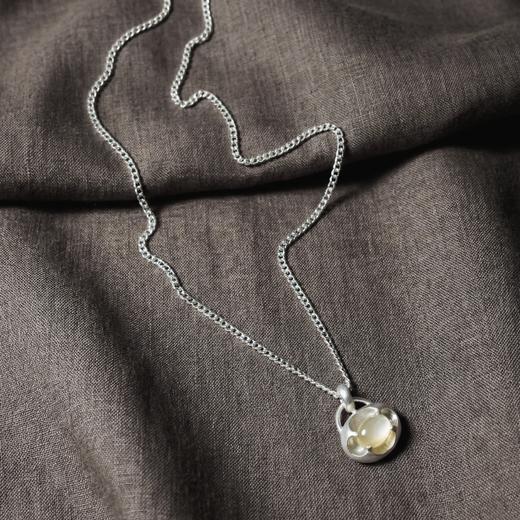 含晖·玲珑系列-镂空宝石项链 商品图11