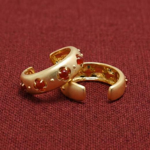 含晖·玲珑系列-镂空宝石戒指 商品图5