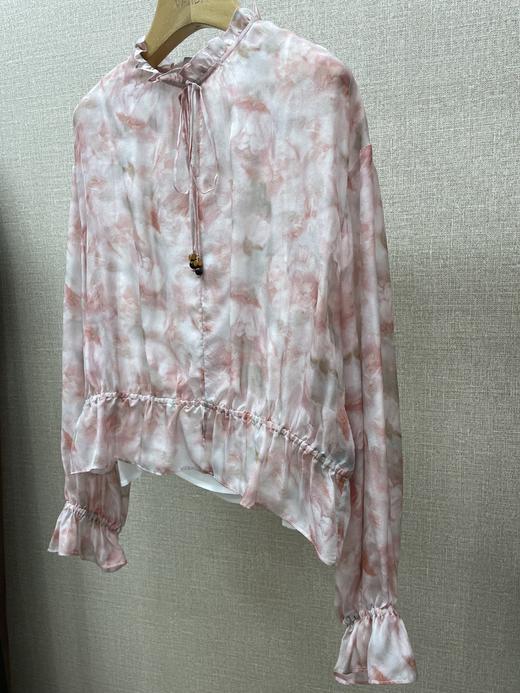 印花桑蚕丝衬衣 商品图6