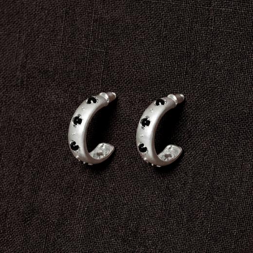 含晖·玲珑系列-镂空宝石耳环 商品图6