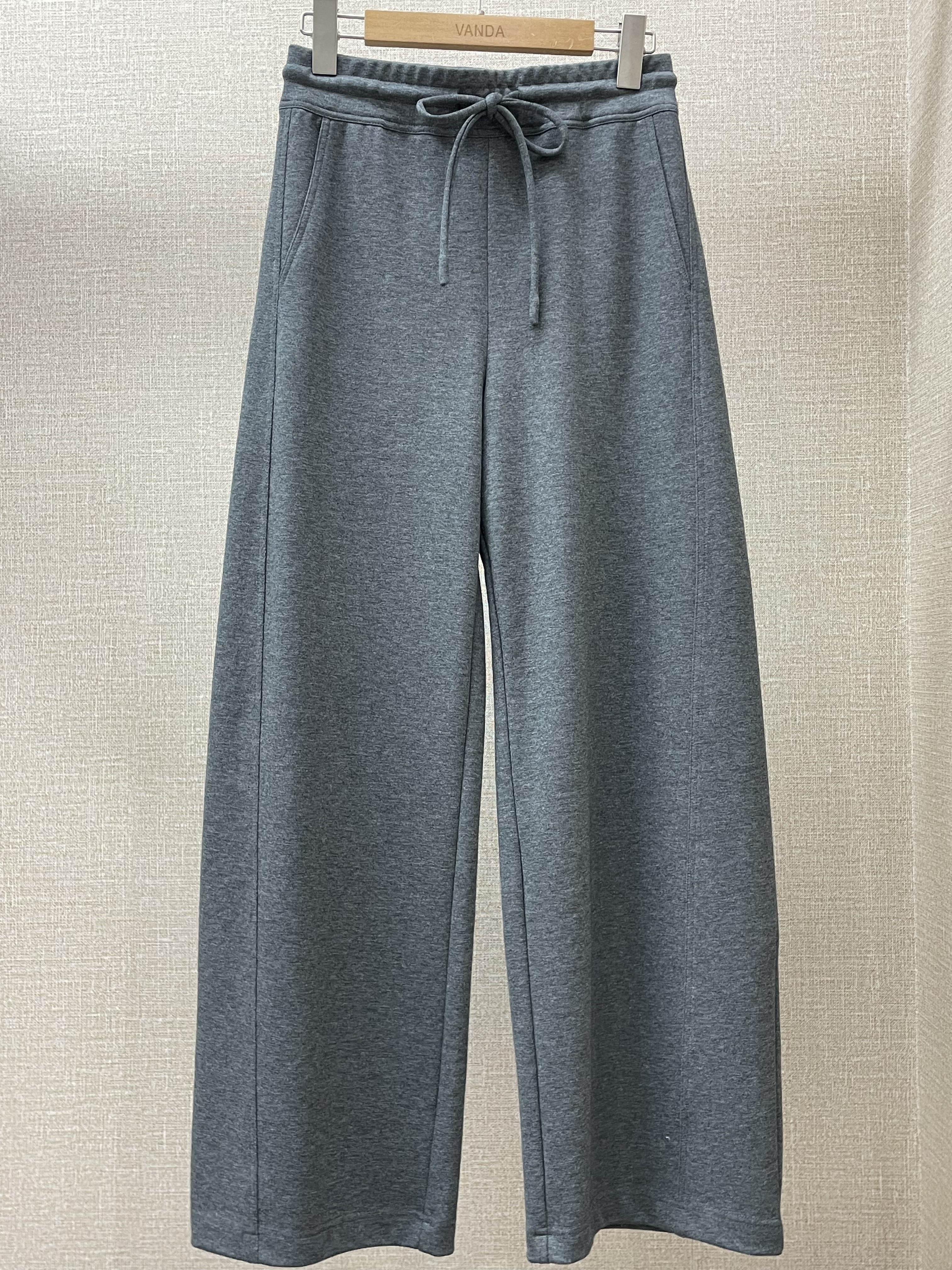 进口料高级灰休闲裤