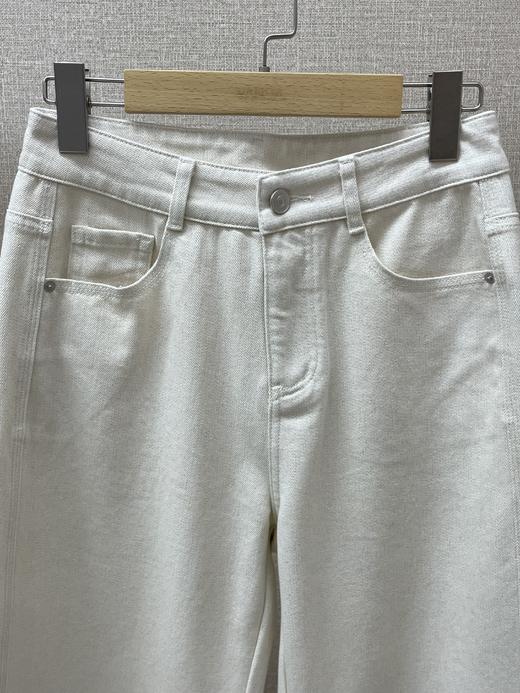 进口米白牛仔裤 商品图1