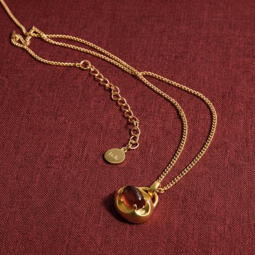 含晖·玲珑系列-镂空宝石项链 商品图8