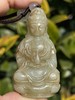 和田白玉雕观音坐像吊坠，顺丰包邮 商品缩略图14