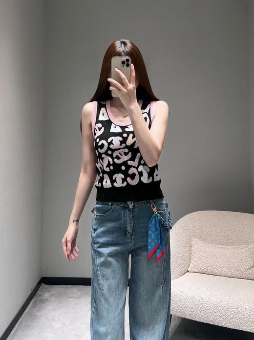 女款提花针织背心fe025 商品图3