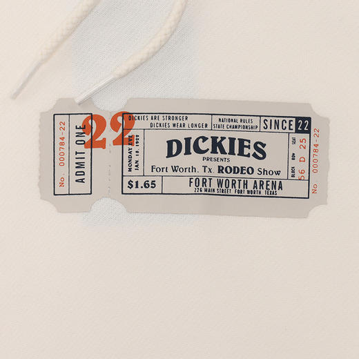 Dickies卫衣 简约邮票印花卫衣 男女同款 休闲舒适DK012595 商品图4