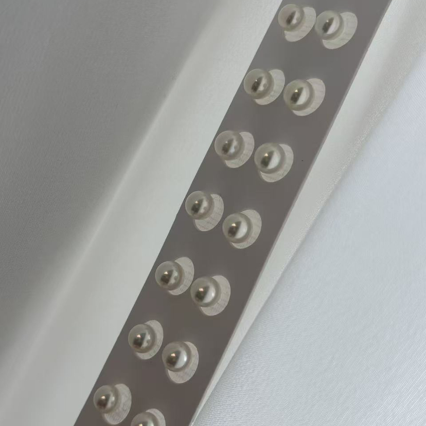 海水Akoya珍珠耳钉  正圆高光无暇 7-7.5mm 18k金针