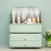 化妆品收纳盒桌面置物架箱抽屉式整理梳妆台防尘口红护肤储物盒子 商品缩略图0