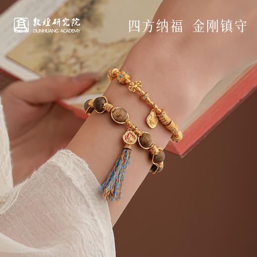 【 敦煌吉愿纯银手串】文创手串925银新中式手链轻奢古典 商品图2