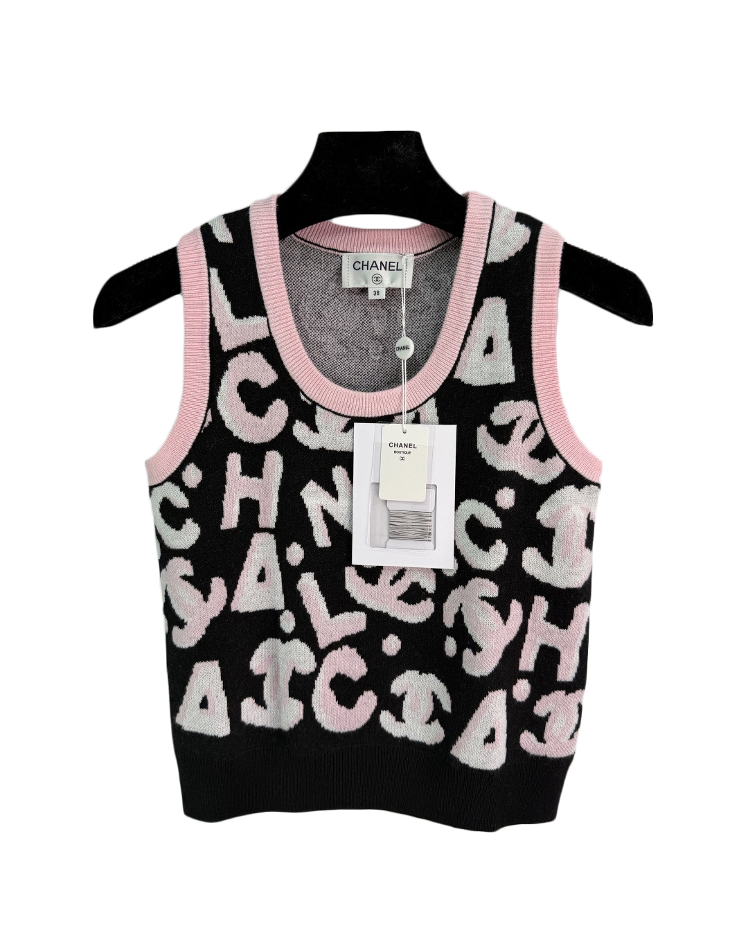 女款提花针织背心fe025