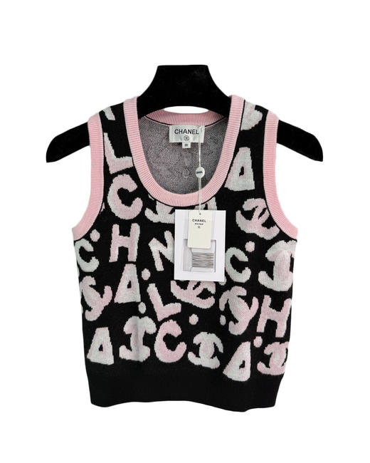 女款提花针织背心fe025 商品图0