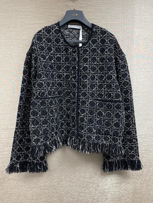 女款菱格流苏外套he010 商品图0