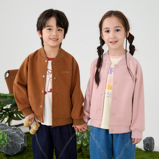 【10A抗菌】棉花堂山系印花俏皮萌趣童装棒球外套- FA61052 商品图7