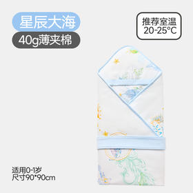 良良星辰大海抱被2633650120409蓝色90*90cm