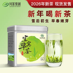 茶叶 绿茶 2026新茶 早春嫩芽 宜宾早茶 天府龙芽 川茶集团 茶饮 50g
