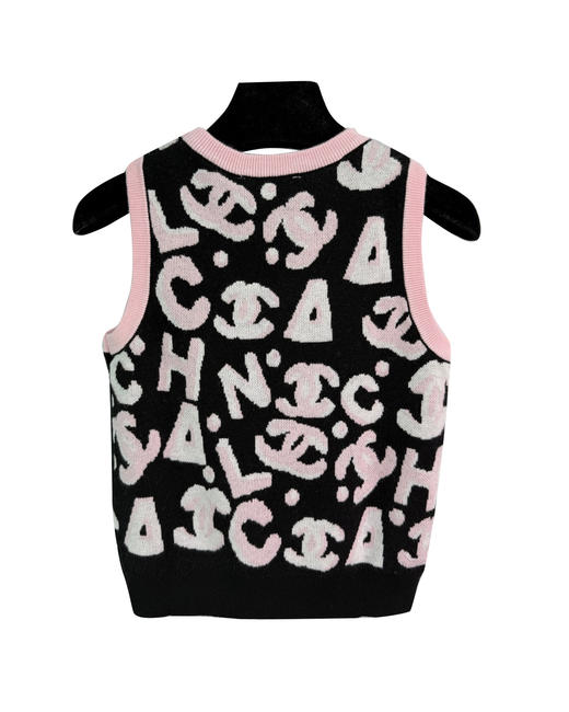 女款提花针织背心fe025 商品图1