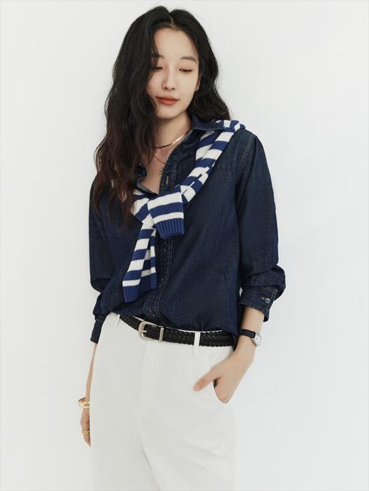 土耳其长绒棉牛仔衬衫FCG1JET064 商品图9