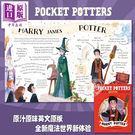 【中商原版】口袋波特5本套 哈利波特赫敏罗恩 Pocket Potters Little Guides to The Harry Potter Stories 英文原版 JK Rowling 商品图1