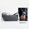 【95新】DIOR迪奥中号D-Journey手袋M2417UDDK M932新款中号灰色LOGO花纹D-Journey单肩斜挎hobo包中性款120226NJS40 商品缩略图10
