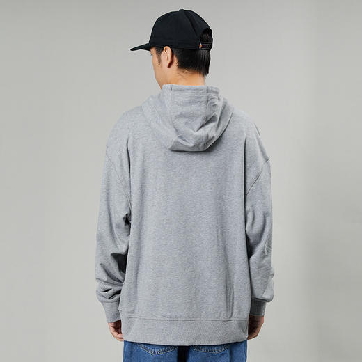 Dickieslogo贴布绣休闲连帽毛圈美式卫衣宽松 男女情侣连帽卫衣 DK013107 商品图9