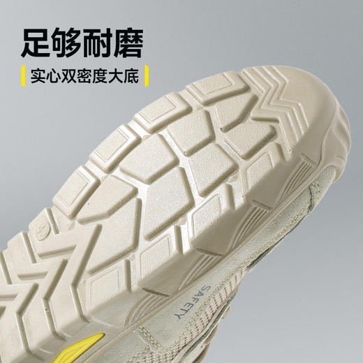 2026夏季新款低帮防砸防刺安全鞋4.0凯夫拉耐磨实心底安全防护 商品图5