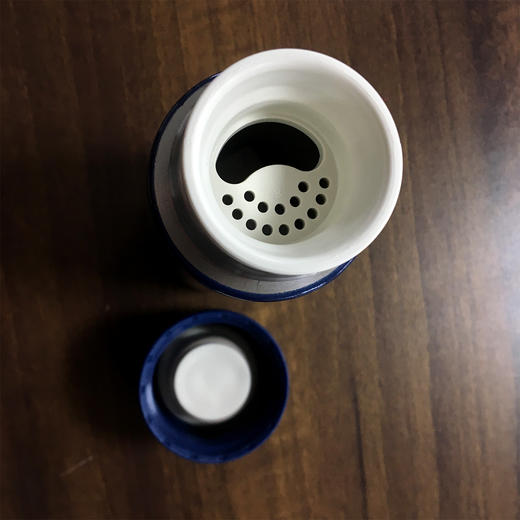 [静思书轩] 迷你保温杯150ml 超轻便100g 随身携带方便 保温静思语雕刻  蓝色款为预售 商品图5