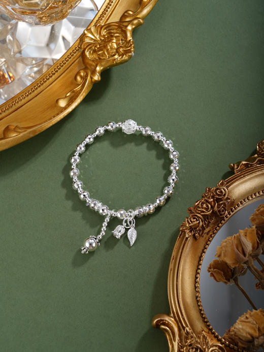 子佩集【幸福年年】银S925手串手链【TSB0001-59】切面珠手链福袋2602 商品图5