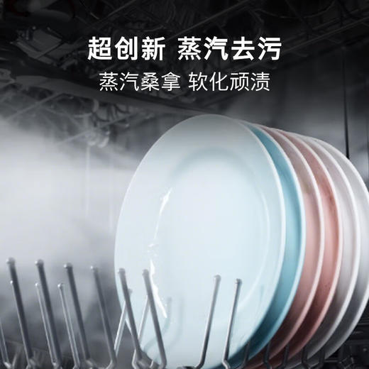 博世（BOSCH）Z10灶下15件套全自动洗碗机沸石除菌烘干240小时消杀双认证SEU6ZKC00C 伯爵灰 商品图4