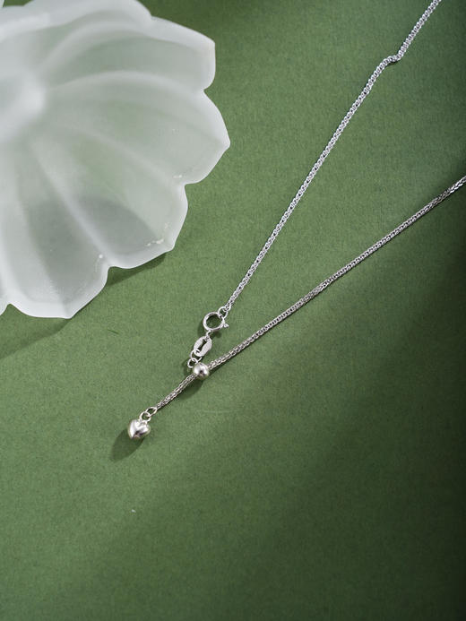 子佩集【福禄年年】银S925套链项链【TL016621】绿玉髓葫芦莲花2602 商品图6