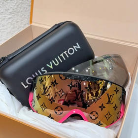 LV 22年秋冬 玫粉色 滑雪镜