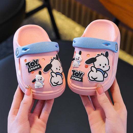 【可爱洞洞鞋❗卡通鞋面】儿童eva拖鞋夏季卡通可爱新款软底防滑男女中小童凉拖鞋。rg 商品图1