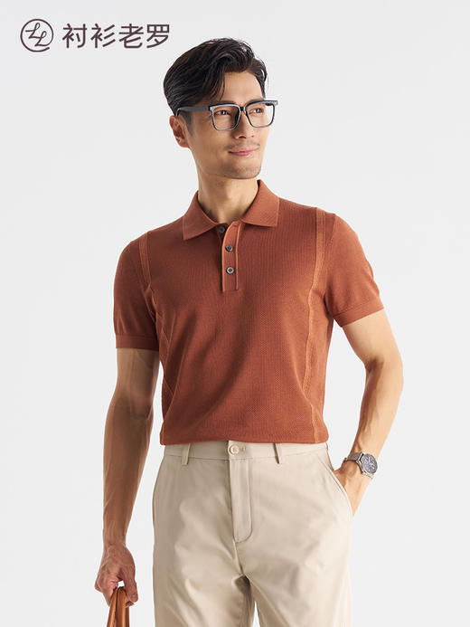 【大师37】26年新品桑蚕丝polo衫265D7P946S【门店同款】 商品图2