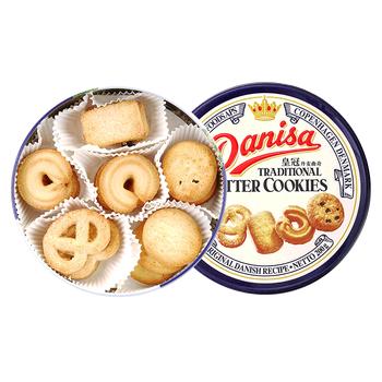皇冠（danisa）丹麦曲奇饼干200g 休闲零食早餐团购喜饼诞生礼印尼进口随机发 /休闲食品 /饼干 /曲奇饼干 商品图3