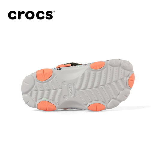 卡骆驰Crocs 经典特林印花小Clog洞洞鞋儿童拖鞋 商品图2